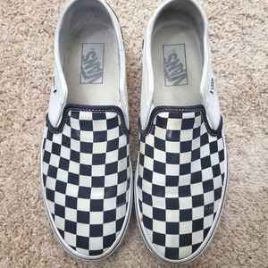 Checkered vans